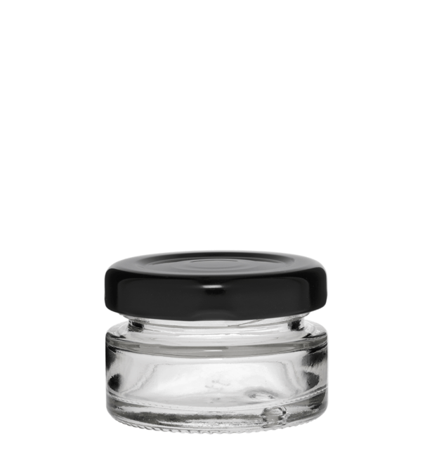 Pot caviar 015ml 43TO verre clair #2